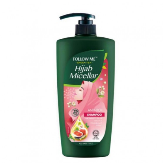 Follow Me Green Tea Shampoo Hijab Anti-Itch 650ml